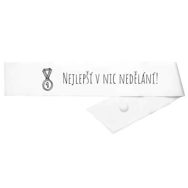 Šerpa s potiskem Nejlepší v nic nedělání